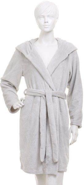 Халат Білтекc капюшон з вушками р. L сірий 