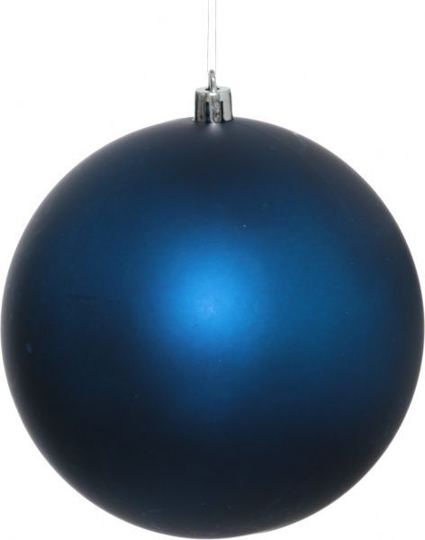 Шар пластиковый мат 12 см 890889 синий