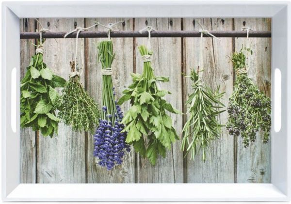 Поднос с ручками Herbs 50x35x5 см 26635 Zeller