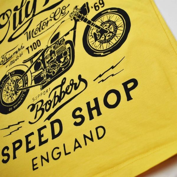 Футболка AKKU Oil Ray р.128 жовтий 9131 