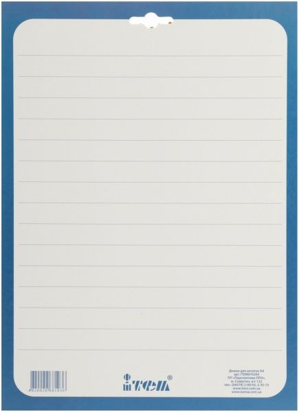 Доска для надписей А4 картонная с маркером и салфеткой 070204M iTEM