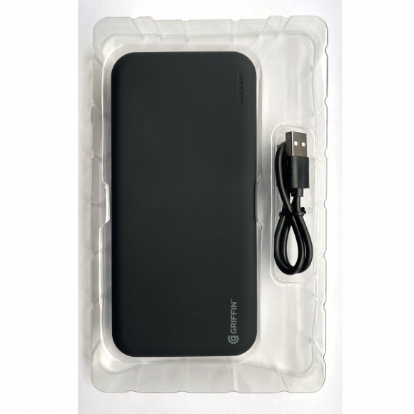 Внешний аккумулятор (Powerbank) Griffin 10000 m/Ah black (GP-147-BLK)