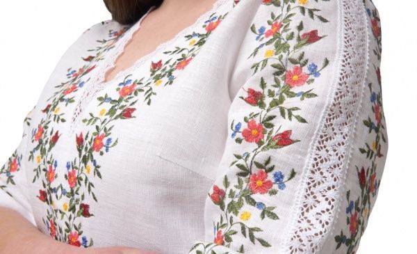 Вишиванка Галерея льону Яна білий р. 58 9100/58/101 