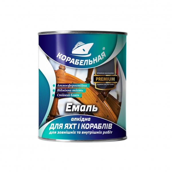 Емаль КОРАБЕЛЬНА ПФ-115 темно-коричневий високий глянець 2,8кг
