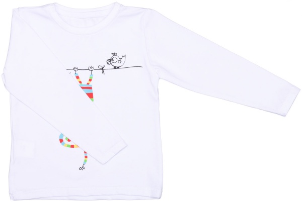 Реглан для дівчинки Luna Kids р.98 білий 