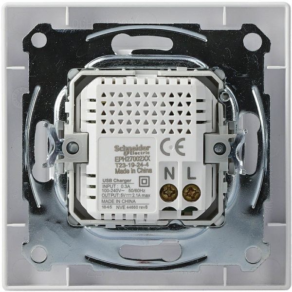 Розетка USB подвійна Schneider Electric Asfora білий EPH2700221