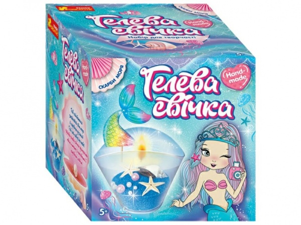 Набір для творчості Ранок Гелева свічка Русалка 450049