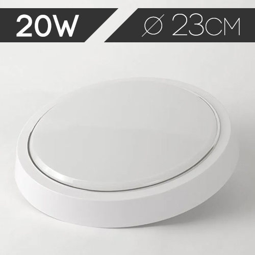 Світильник настінно-стельовий Luminaria 20 Вт білий 5500 К DLR 20W 