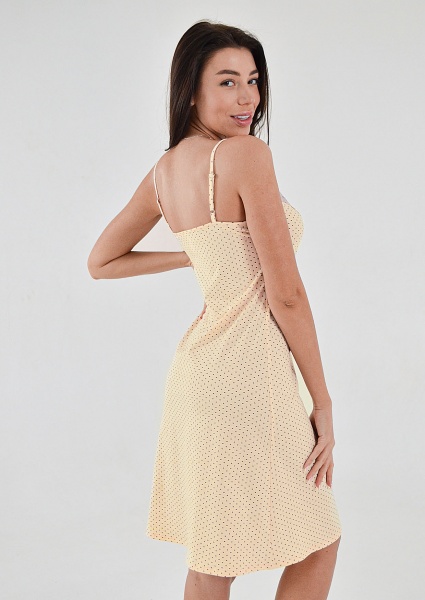 Ночная рубашка Roksana Flora №1397/16078 р.XXXL бежевый