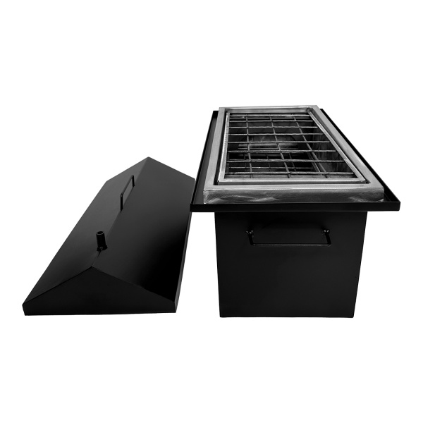 Коптильня Metalzavod М з гідрозатвором 1.5 мм 27 л 