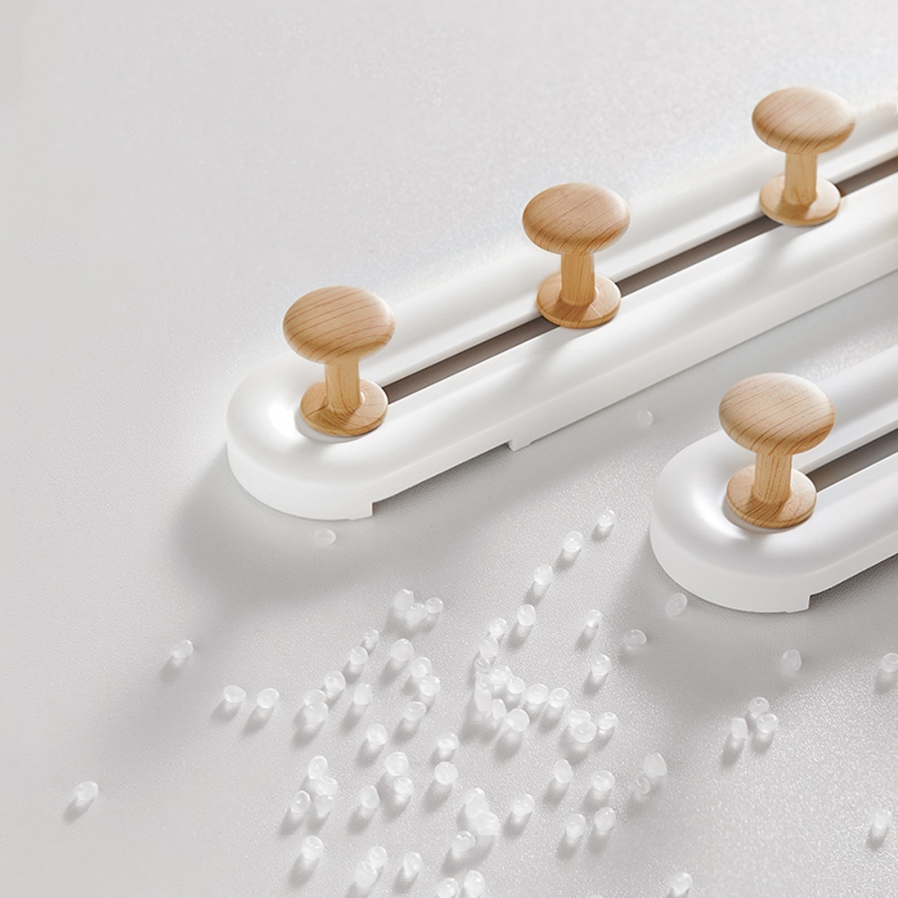 Вешалка с крючками MVM HP-01/6 White/Wood