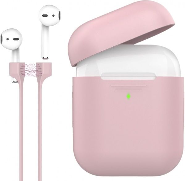 Чехол для наушников Promate PodKit для Apple AirPods pink (podkit.pink) 
