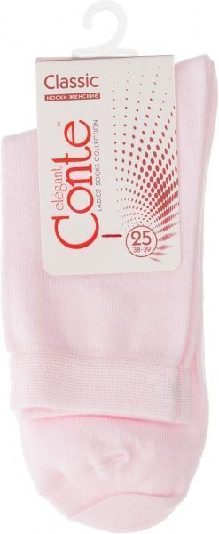 Носки женские Conte Classic р. 25 светло-розовый 13С-64СП 