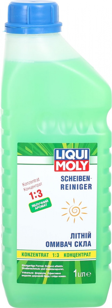 Омыватель стекла Liqui Moly концентрат (1:3) 36001 яблоко лето 1л