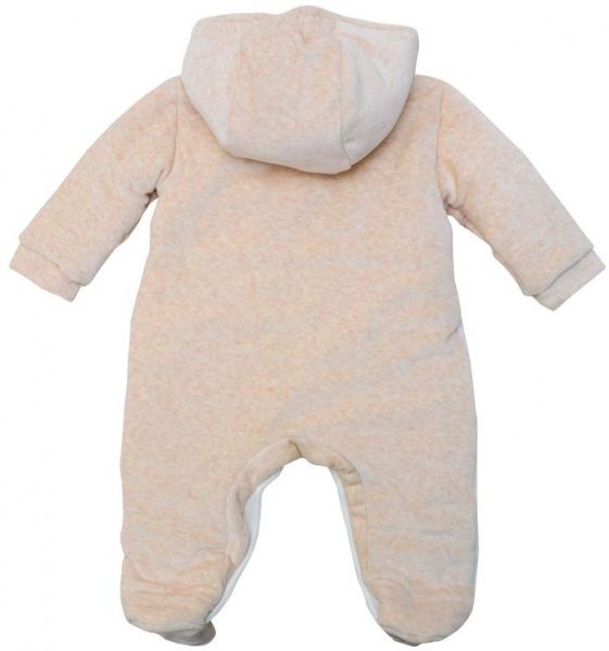 Комбінезон Minikin Ведмедик р.68 білий із бежевим 1816704 