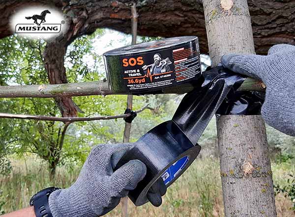 Лента Mustang для походов S.O.S. Active&Travel Extreme Tape Mustang