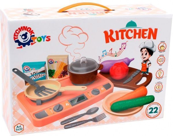 Игровой набор ТехноК Кухня с электронным модулем 5620