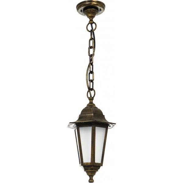 Светильник уличный подвесной Expert КАНТРИ НЛ 06 E27 60 Вт IP44 античная латунь 