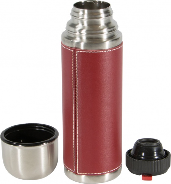 Термос Senator class 0,5 л червона шкіра EM502434 Emsa