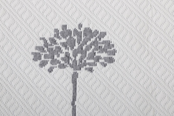 Покривало Nazare 230x260 см La Nuit світло-сірий із принтом 