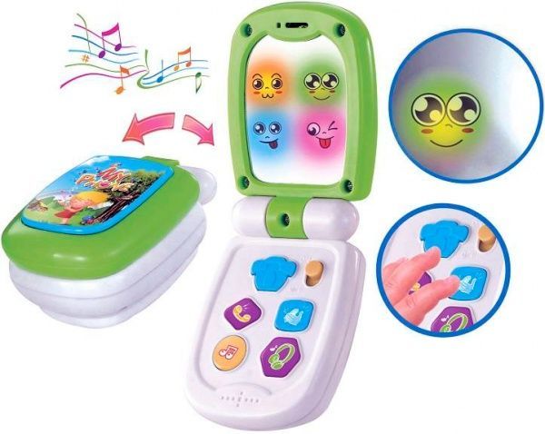 Игрушка Bebelino Музыкальный телефон с зеркалом 57112