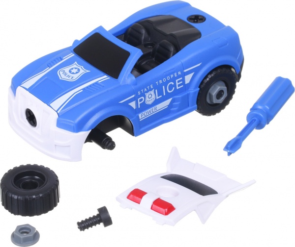 Іграшка DIY розбірна Поліцейський автомобіль OTB0585337