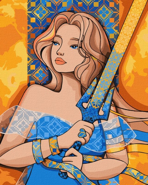 Картина по номерам Отважная 40x50 см Идейка 