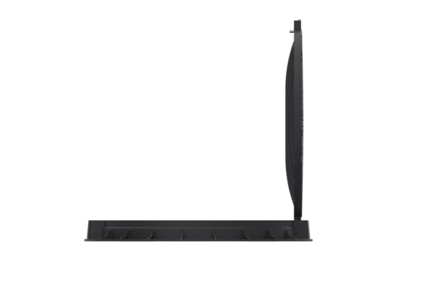 Люк Vodaland 800 мм DN600 3т с замком серый