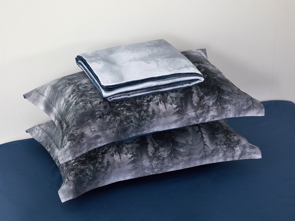 Комплект постельного белья Alaska 2 серый La Nuit