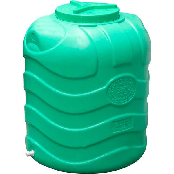 Емкость вертикальная Европласт трехслойная ЕV 300 л 71х89 см