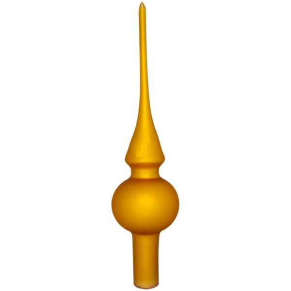 Верхівка для ялинки жовта 50 мм