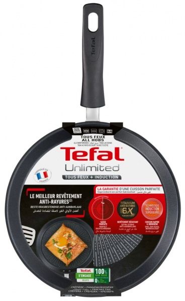 Сковорода для млинців Unlimited 25 см G2553872 Tefal