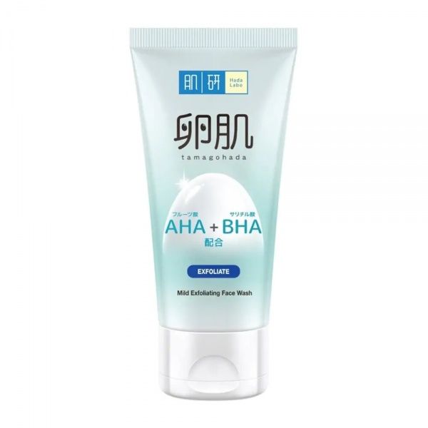 Пенка-пилинг для лица HADA LABO AHA+BHA Exfolication Face Wash 130 мл
