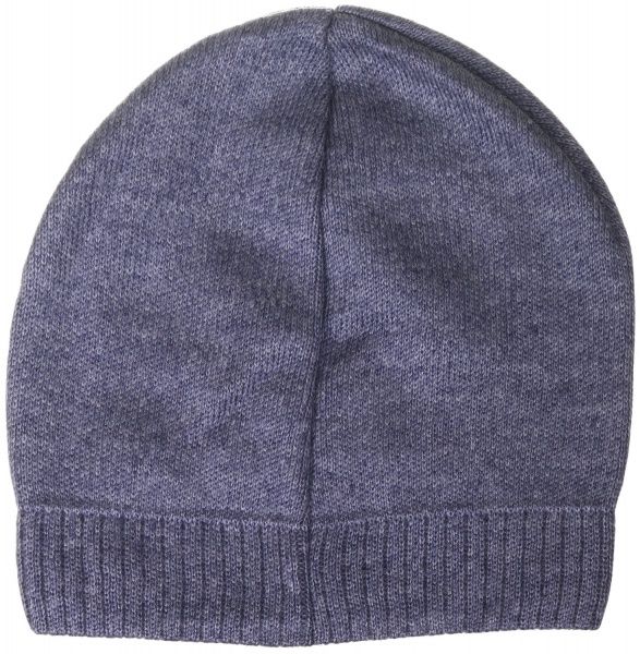 Шапочка дитяча для дівчинки Kraft+ 4417 р.50-52 синьо-сірий 