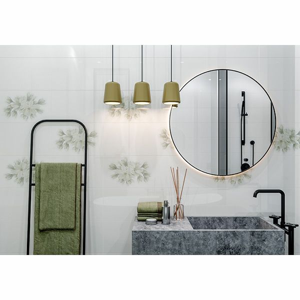 Плитка Golden Tile Verdelato оливковий А6R061 25x40 