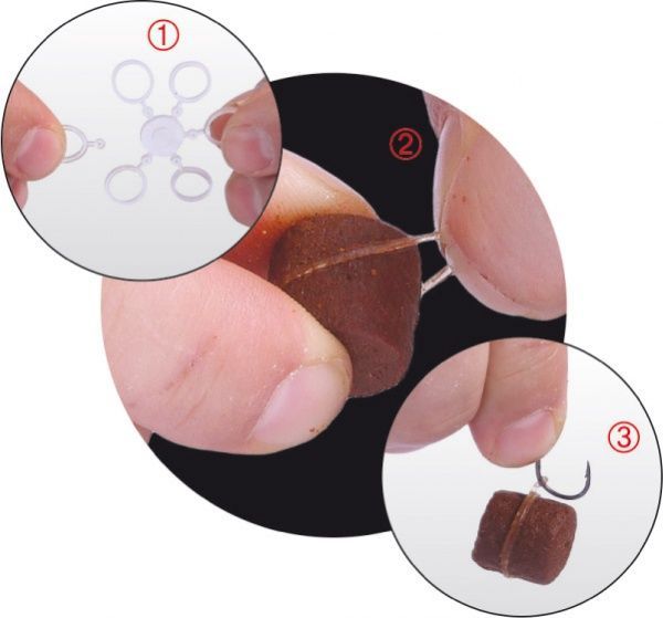 Кольцо силиконовое CarpZoom Bait Band 30 шт. 7 мм CZ1816