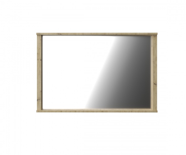 Дзеркало SOKME Лаура 900x640 мм дуб артізан 