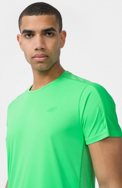 Футболка 4F TSHIRT FNK M282 4FSS23TFTSM282-41S р.M зелений