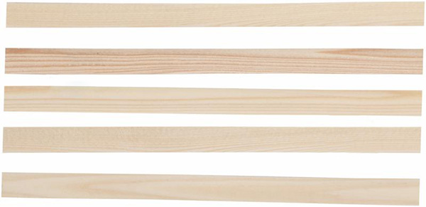 Штапик радиальный внутренний 9х9х1400 мм сосна (5 шт.)