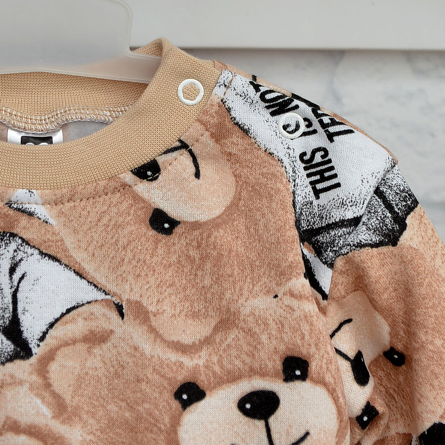 Комплект детской одежды Blanka Мишка бежевый р.74-80 110849