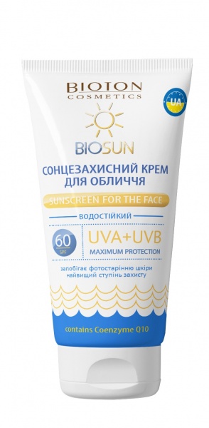 Крем солнцезащитный Bioton SPF 60