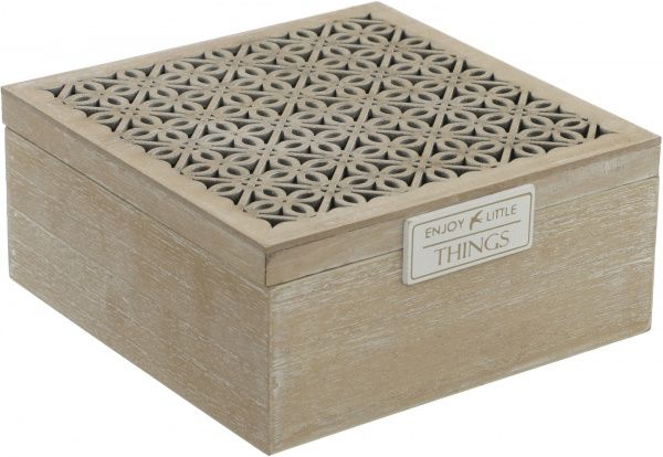 Шкатулка Green Nature Ajoure 18х18 см DL69-17041 Home & You