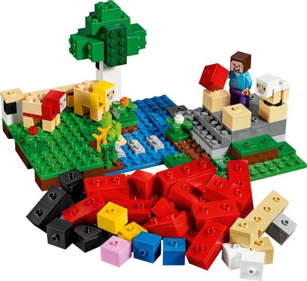 Конструктор LEGO Minecraft Ферма шерсти 21153