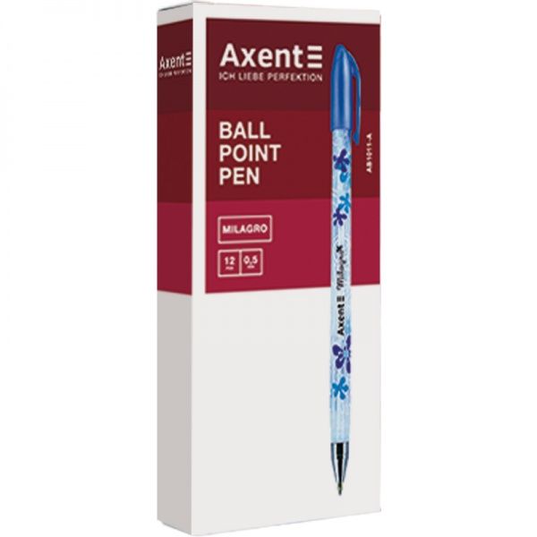 Ручка шариковая Axent Milagro в ассортименте AB1011-02-A 