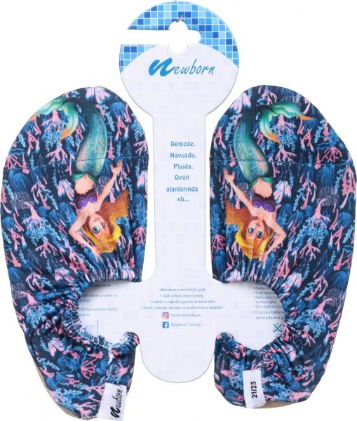 Шкарпетки для плавання для дівчинки Newborn Aqua Socks Blonde Mermaid р.24/26 NAQ4013 