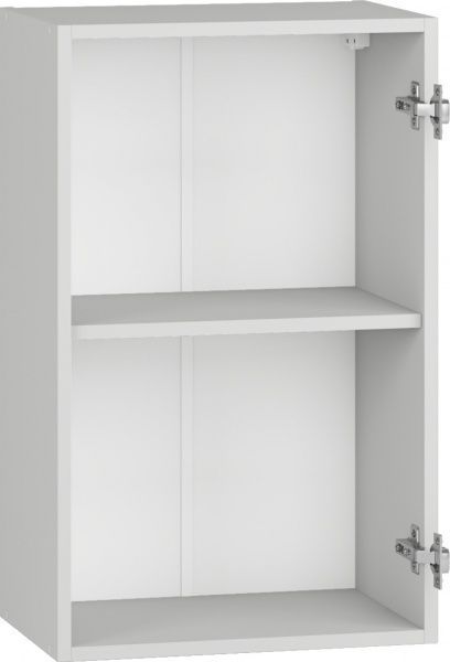 Шафа верхня Грейд розпашна 450x720x300 мм сірий 