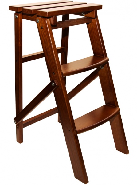 Драбина-стілець 320х470х675 мм горіх 246 коричневий 