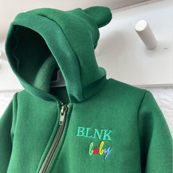 Чоловічок для хлопчика Blanka Вушка р.62 зелений 12869 