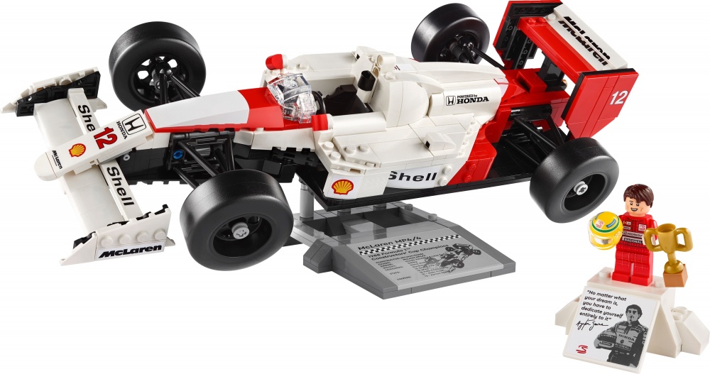 Конструктор LEGO Icons McLaren MP4/4 і Айртон Сенна 10330