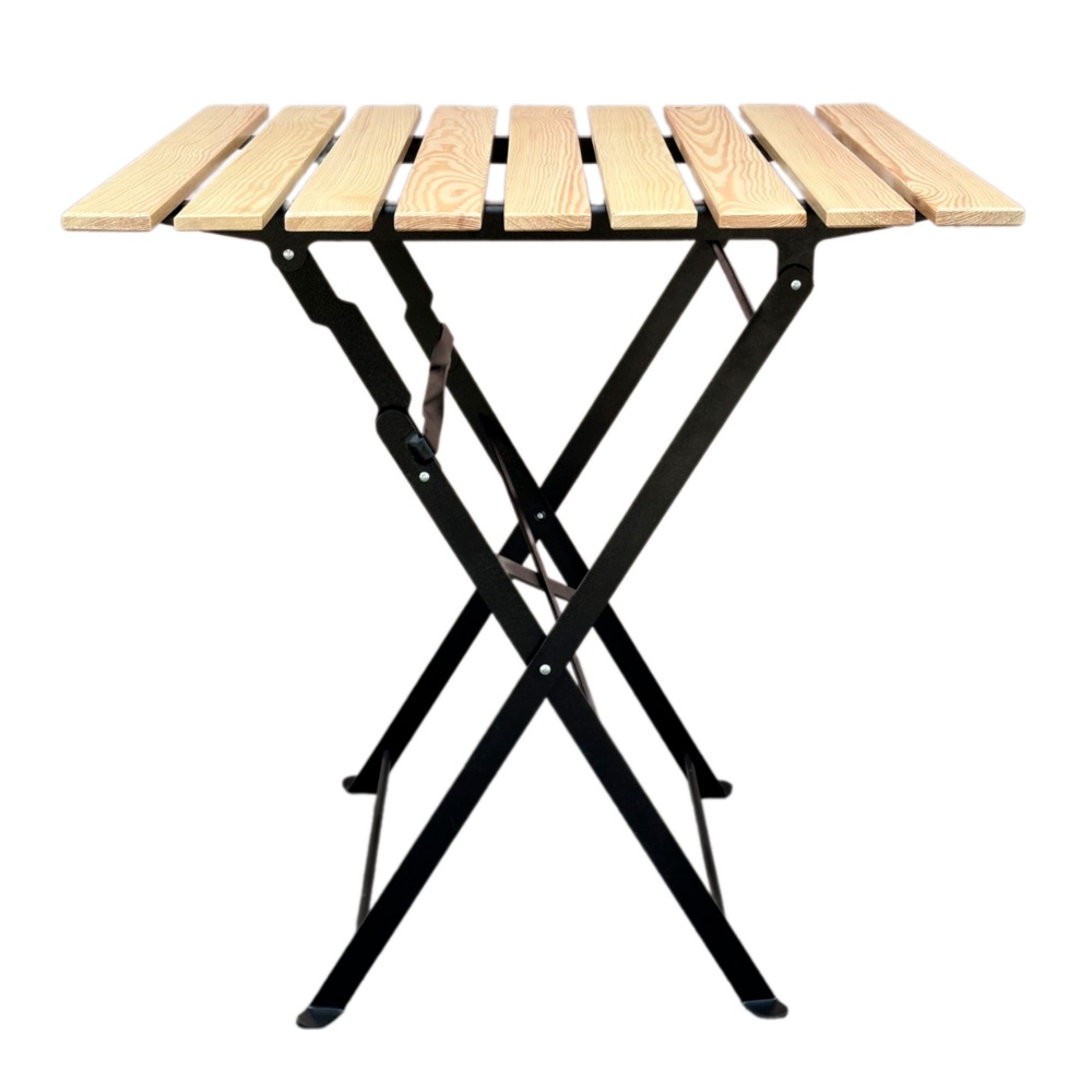 Стол раскладной Metalzavod 70x70,5 см сосна